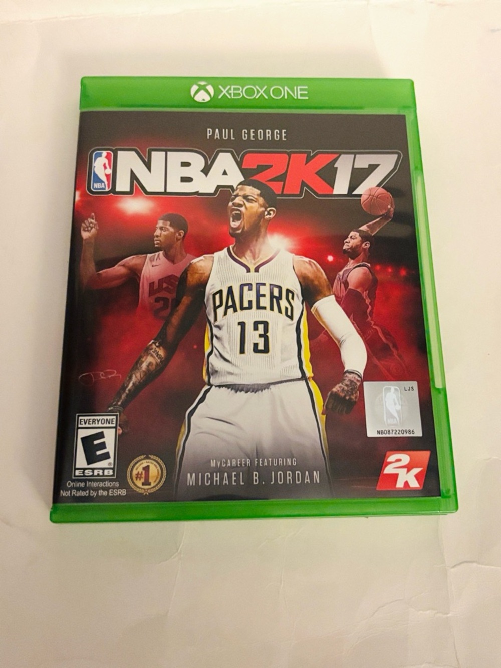 NBA 2K17 (Xbox One) Video Game - Paul George Cover,